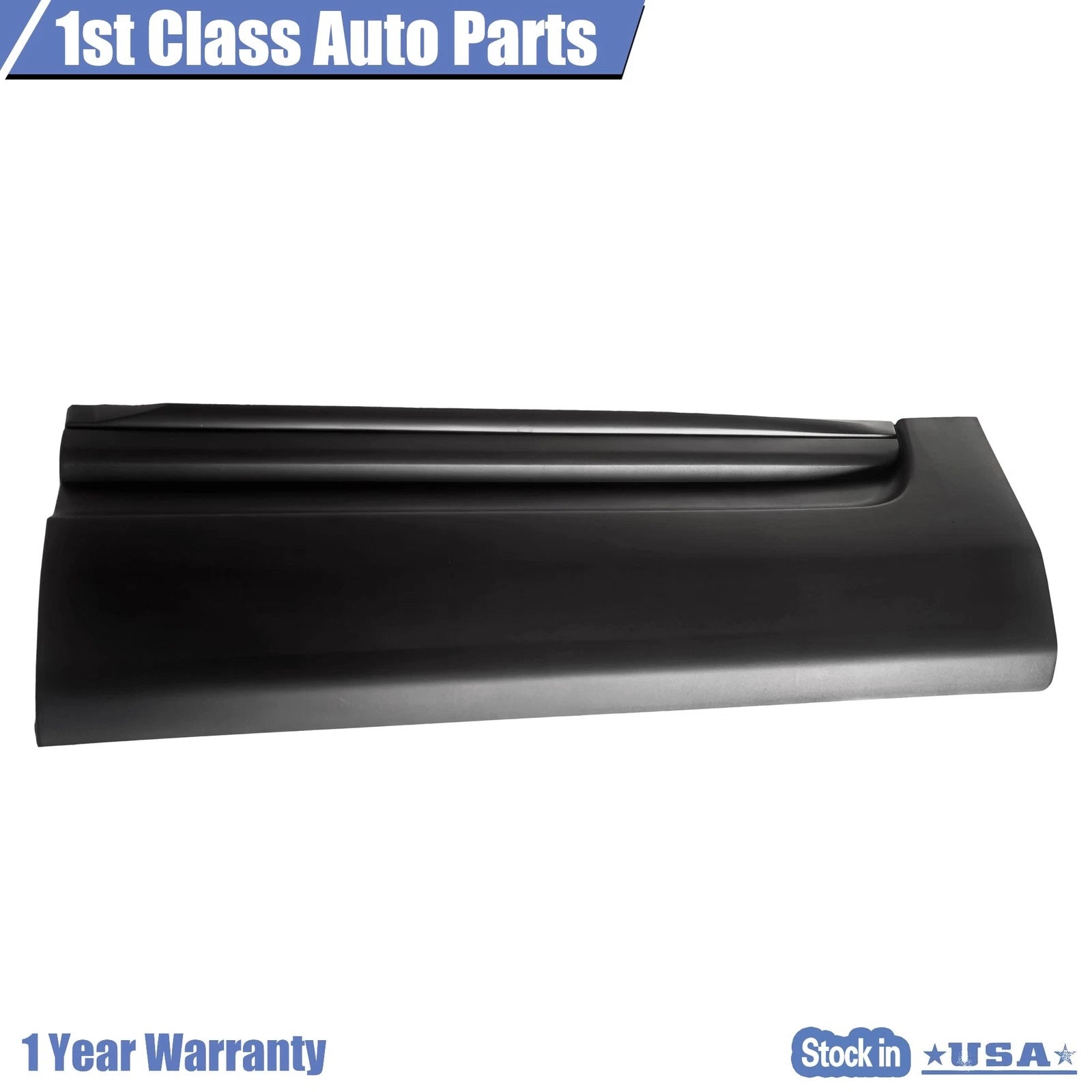 Lower Rear Driver Door Molding for Ford Explorer (2011–2015) Matte Black