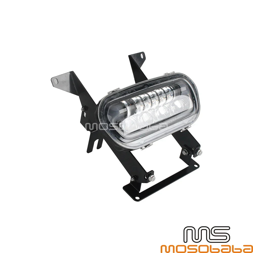 LED Headlight Set & Front Fairing Windshield for Harley Softail Fat Bob (2018-2023)
