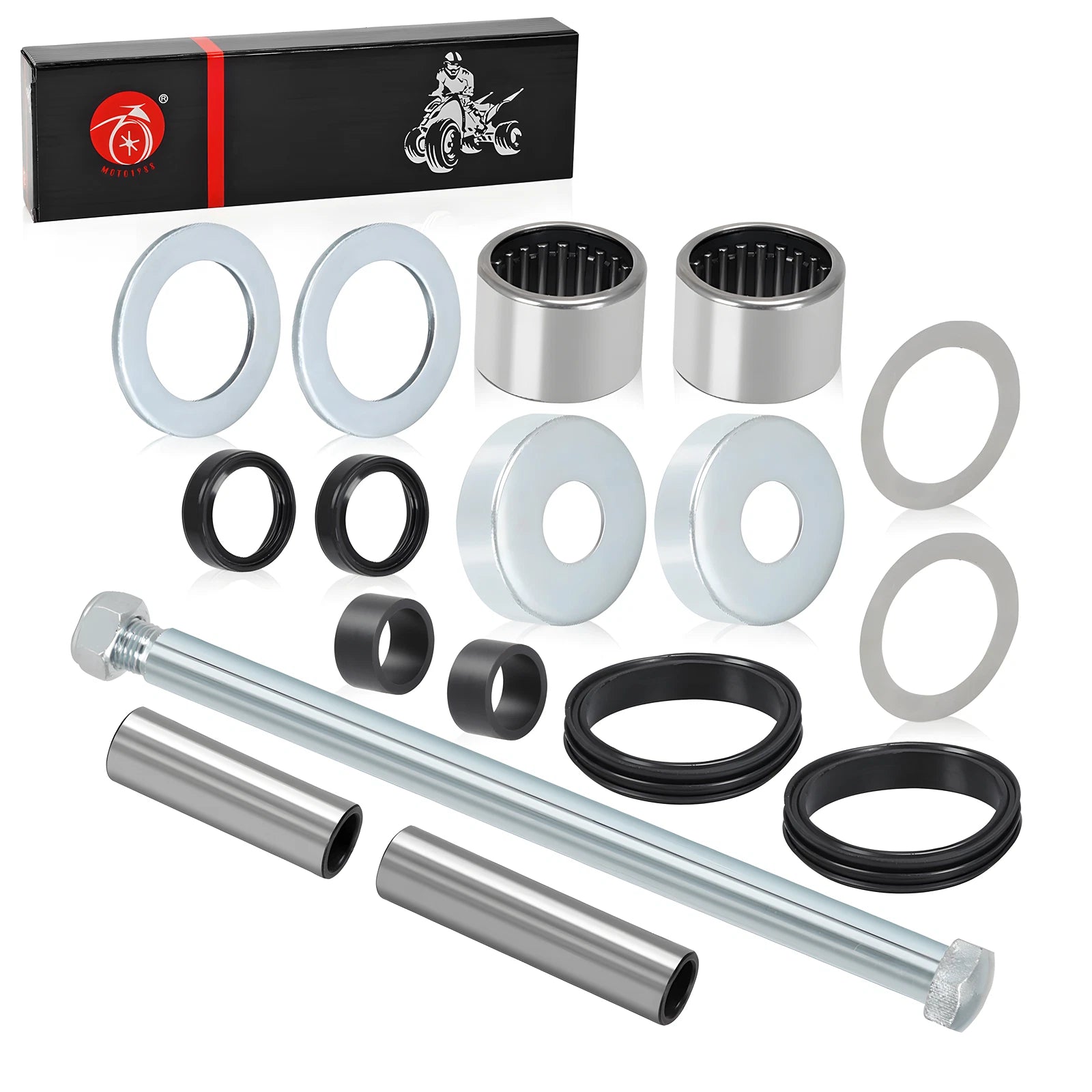 Blaster Rear Swing Arm Bushing Bearing Bolt Seals Kit for Yamaha YFS200 (1988-2006)