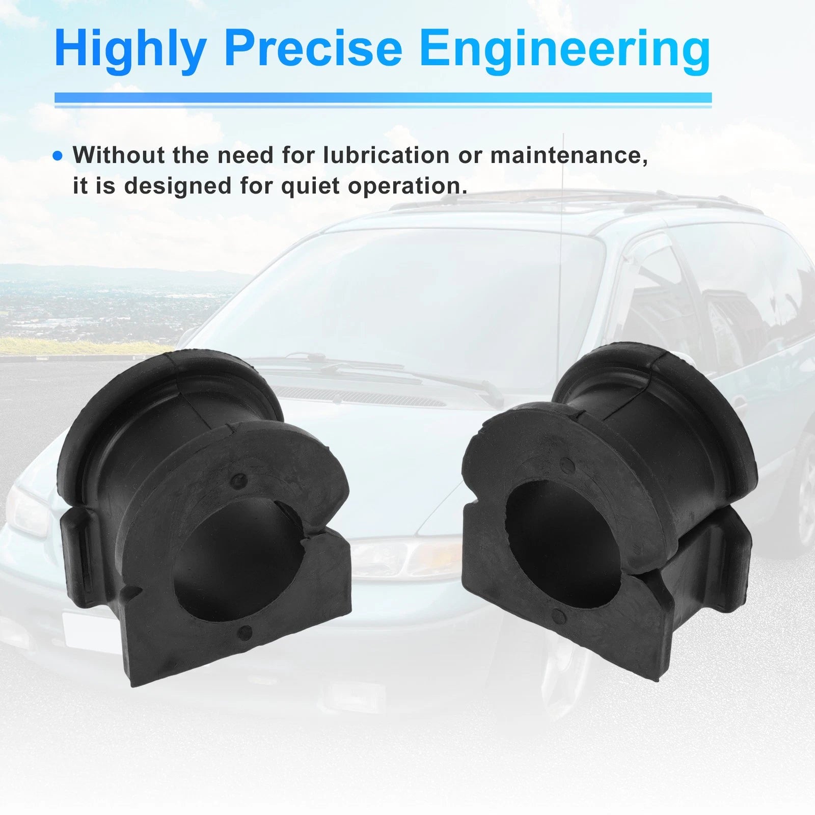 Stabilizer Sway Bar Bushing Kit No.K201612 for Chevrolet Silverado 1500 (2007–2019)