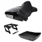 Chopped Trunk Backrest Pad for Harley Low Rider FXLR (2018–2025)