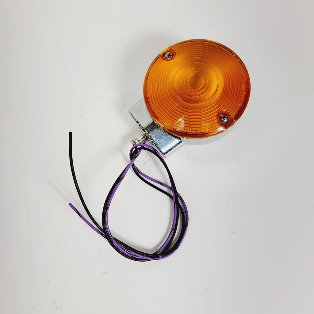 Chrome Solo Turn Signal Light for Harley Davidson FLT (1994–2013)