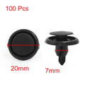 100Pcs Push-Type Clip Retainer MR-200300 for Honda Mitsubishi 