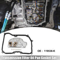 Set of 2 Transmission Filter Oil Pan Gaskets for Volkswagen Beetle Golf (2003–2010)