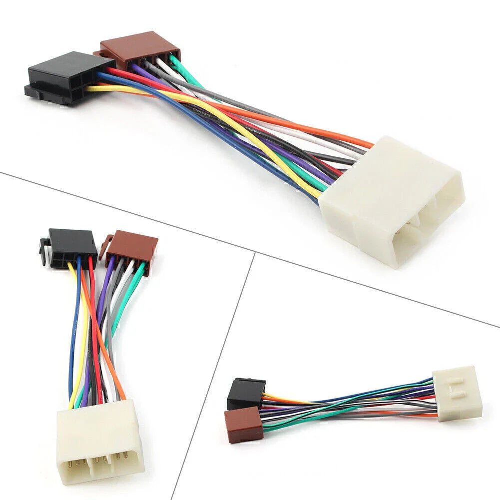 ISO Wiring Harness for Toyota Stereo Radio Connector Adaptor (Various Years)