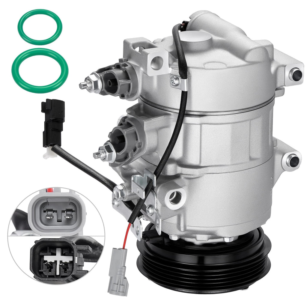 A/C Compressor w/ 4-Groove Pulley for Ford Focus 2.0L (2014–2018) EV6Z19703A