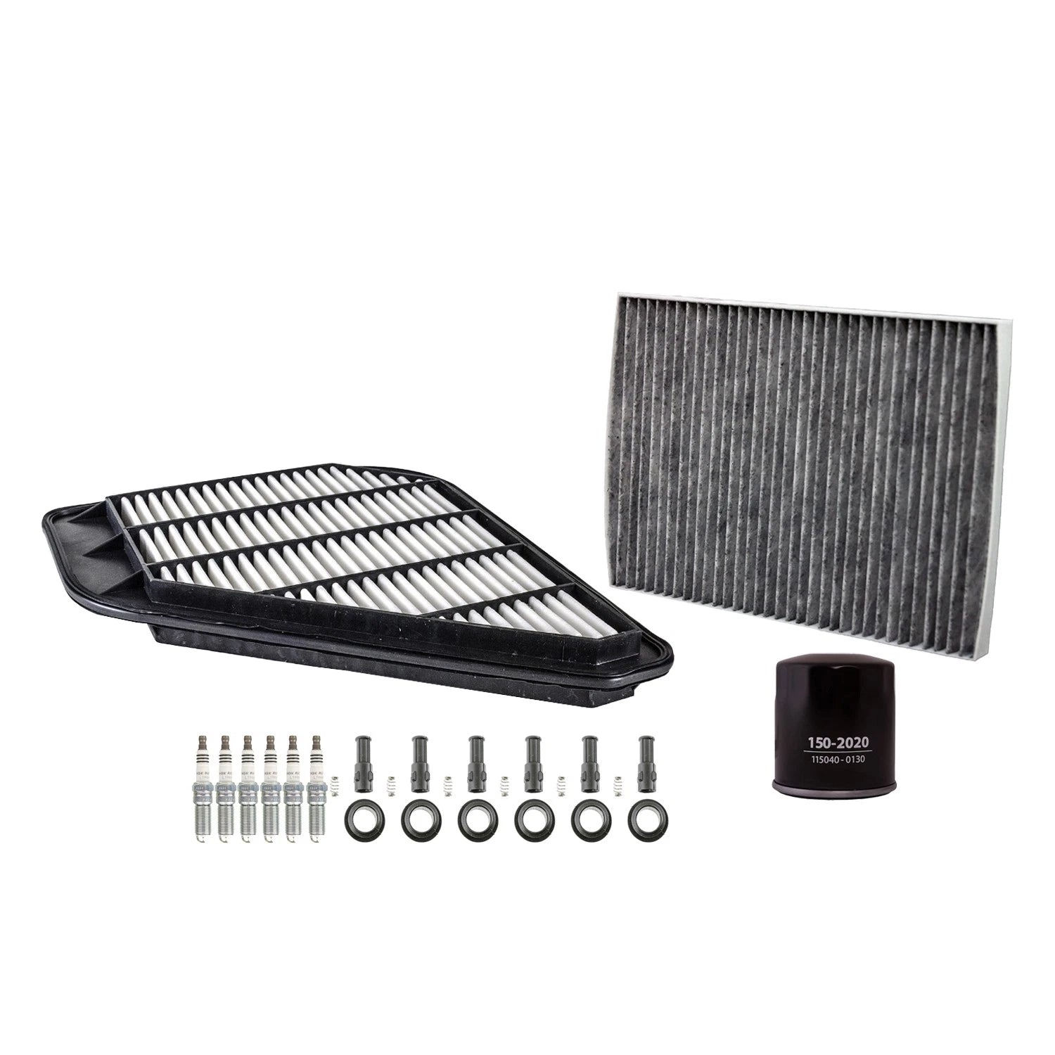Tune Up Kit with 6 NGK Spark Plugs & Boots for Acadia Enclave Outlook (2007–2017)