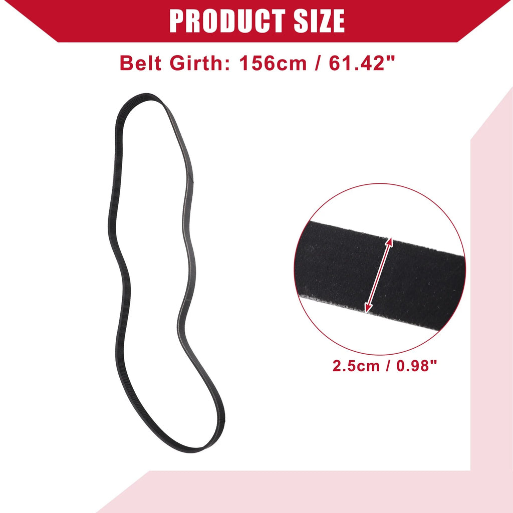 Serpentine Belt No. 99367K1550 for Toyota Highlander (2008–2009) EPDM