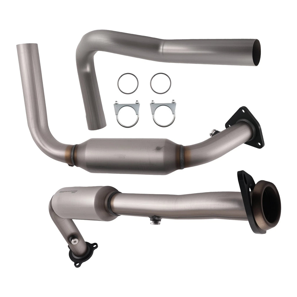 2X Catalytic Converter for Hummer H2 6.0L (2003–2006) EPA Stainless Steel