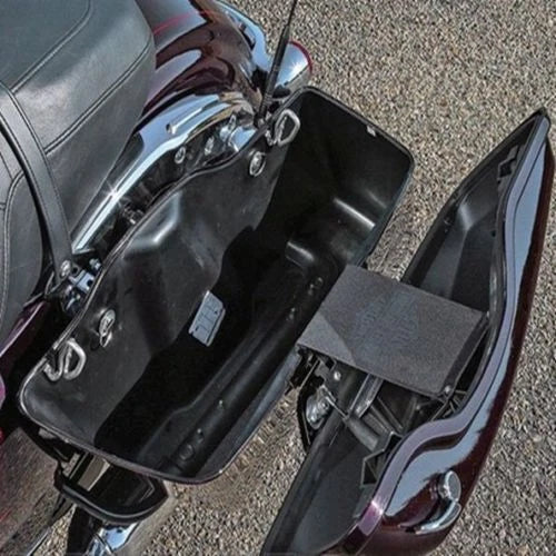 One Touch Saddlebag Latch Lids Hardware Covers for Harley Touring (2014–2024)
