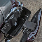 One Touch Saddlebag Latch Lids Hardware Covers for Harley Touring (2014–2024)