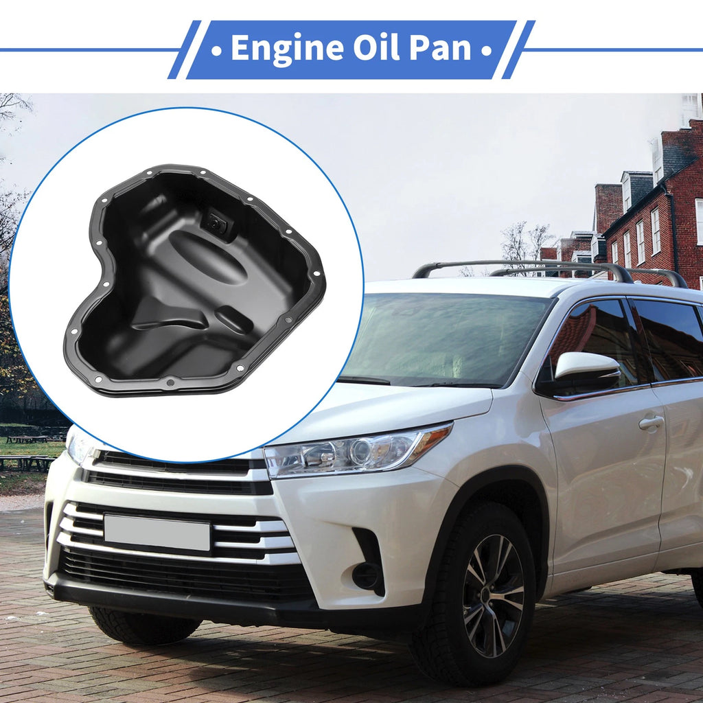 1 Pc Engine Oil Pan No.1210136040 for Toyota Highlander (2009–2019)