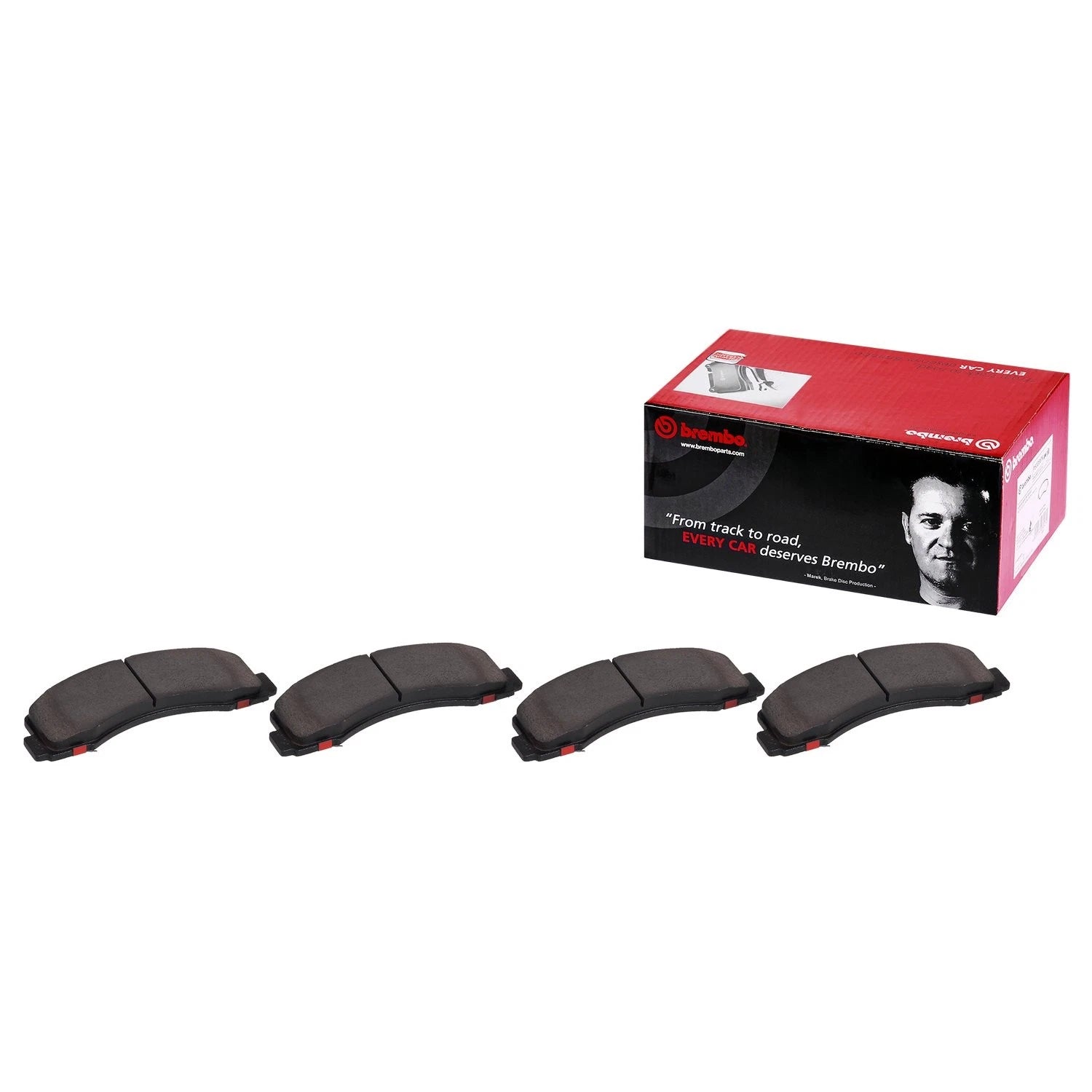 Brembo Front Ceramic Brake Pad Set for Ford Escape Mazda Tribute (2001–2012)