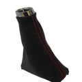 Automatic Shift Boot for Acura ILX (2013–2022) Red Stitch Leather Synthetic