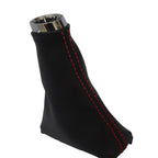 Automatic Shift Boot for Acura ILX (2013–2022) Red Stitch Leather Synthetic