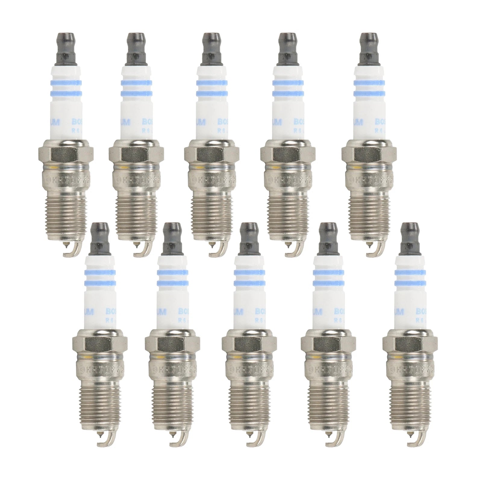 Set of 10 Bosch OE Fine Wire Platinum Spark Plugs for Ford 6.8L V10