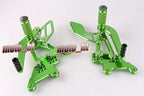 CNC Rearsets Footpegs for Yamaha YZF R6 (2003-2005) Black