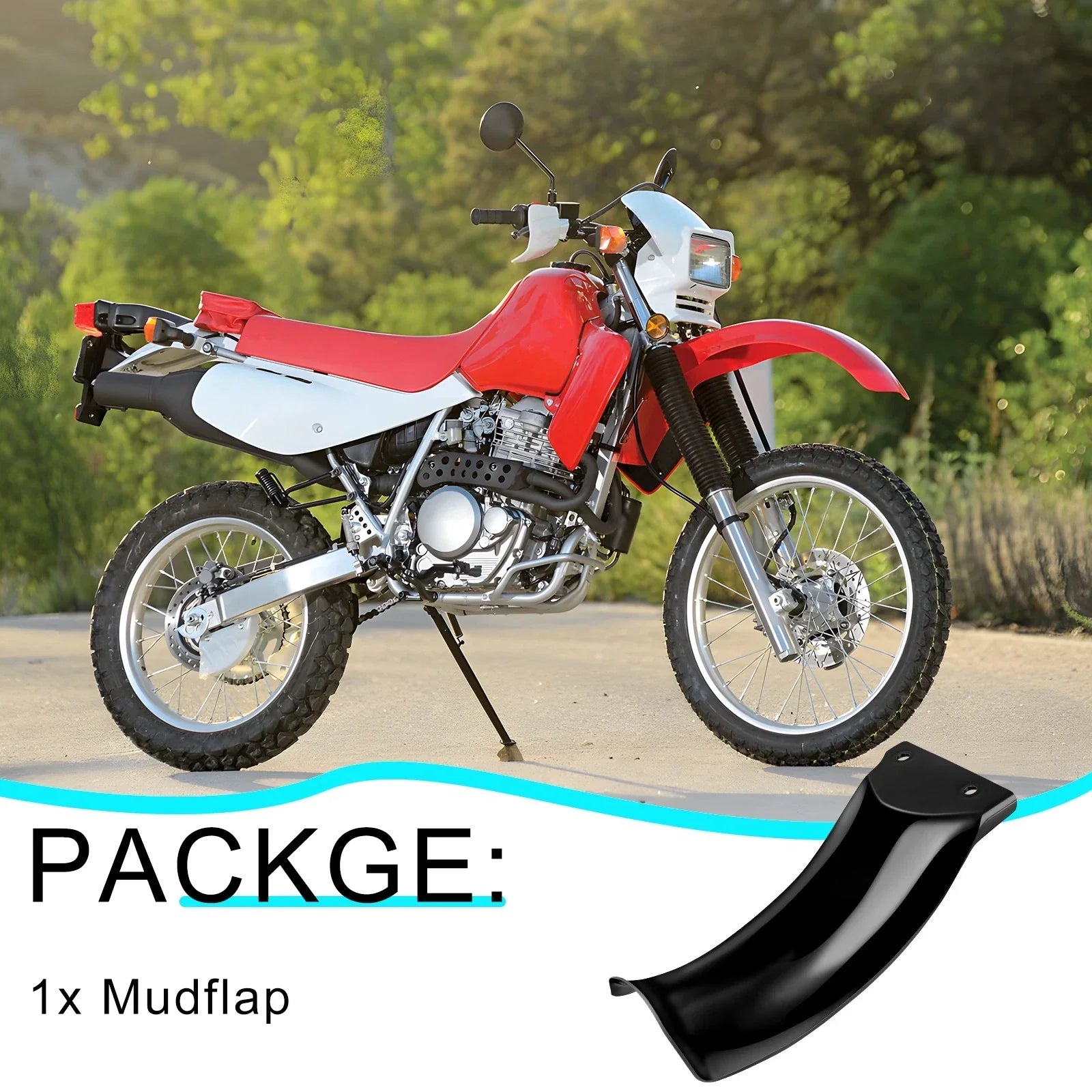 Mudflap Splash Guard for Honda XR600R (1985–2000)