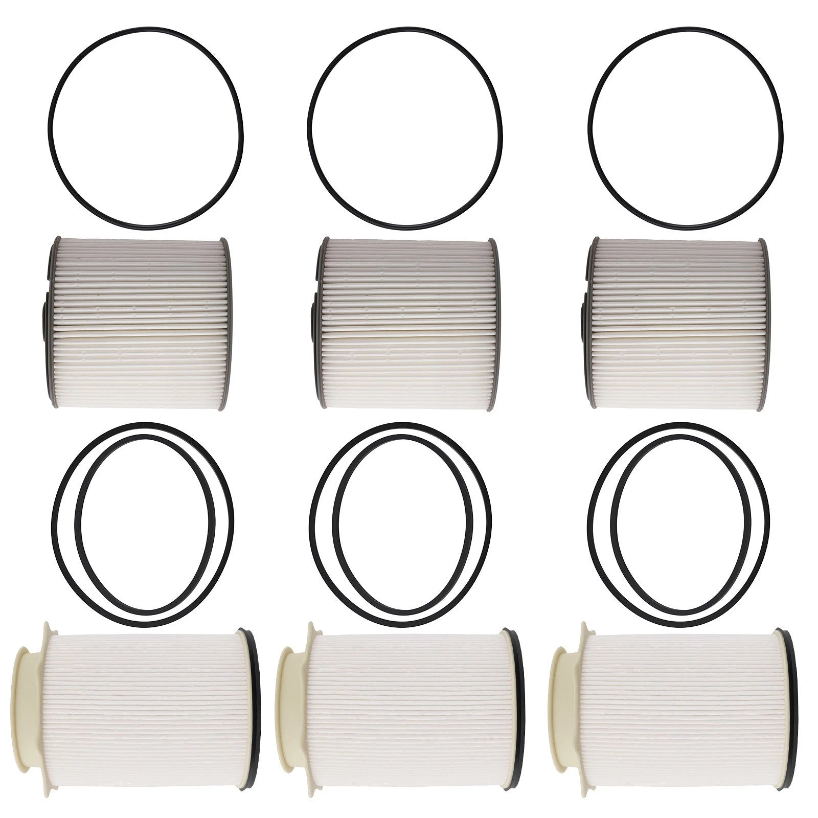 Set of 6 Fuel Filters for Ram 2500 3500 4500 5500 (2019–2020)