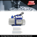 Single-Stage Rotary Vane Vacuum Pump for R12 R22 Systems