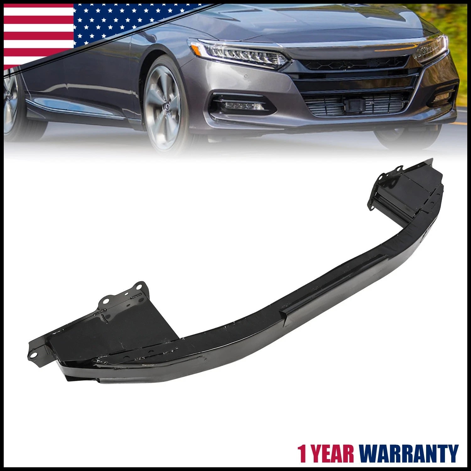 Front Bumper Reinforcement Impact Bar Beam for Honda Accord (2018–2022) 71130TVAA00