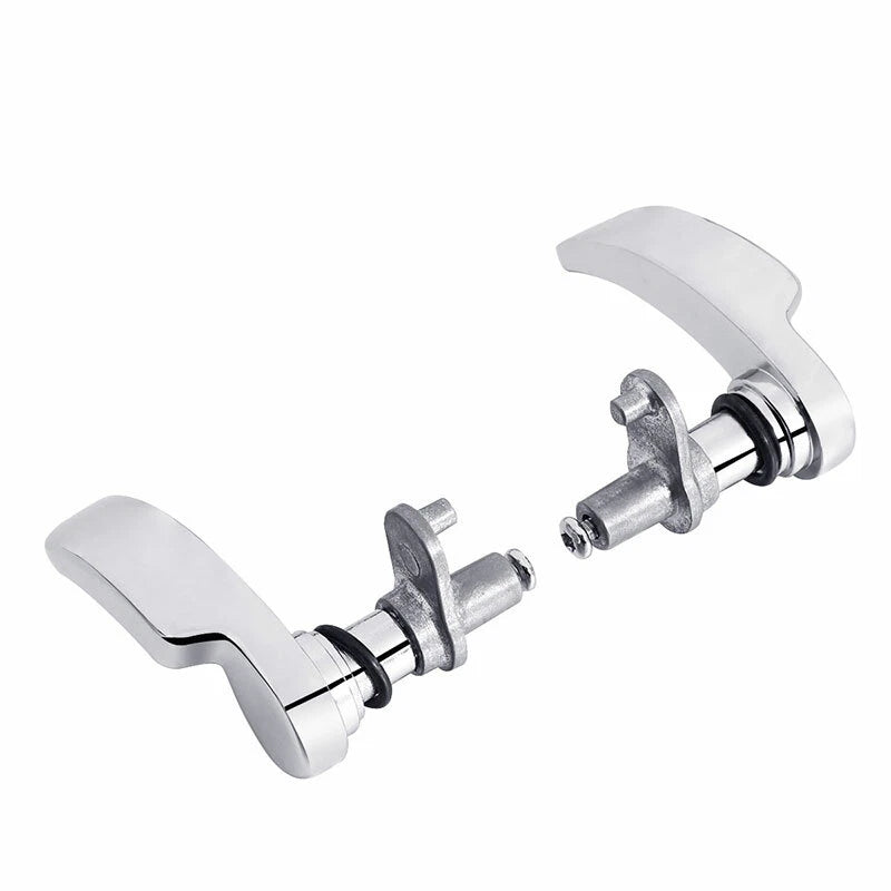 Chrome Zinc Alloy Saddlebag Lid Lifter for Harley Electra Street Glide (2014–2023)