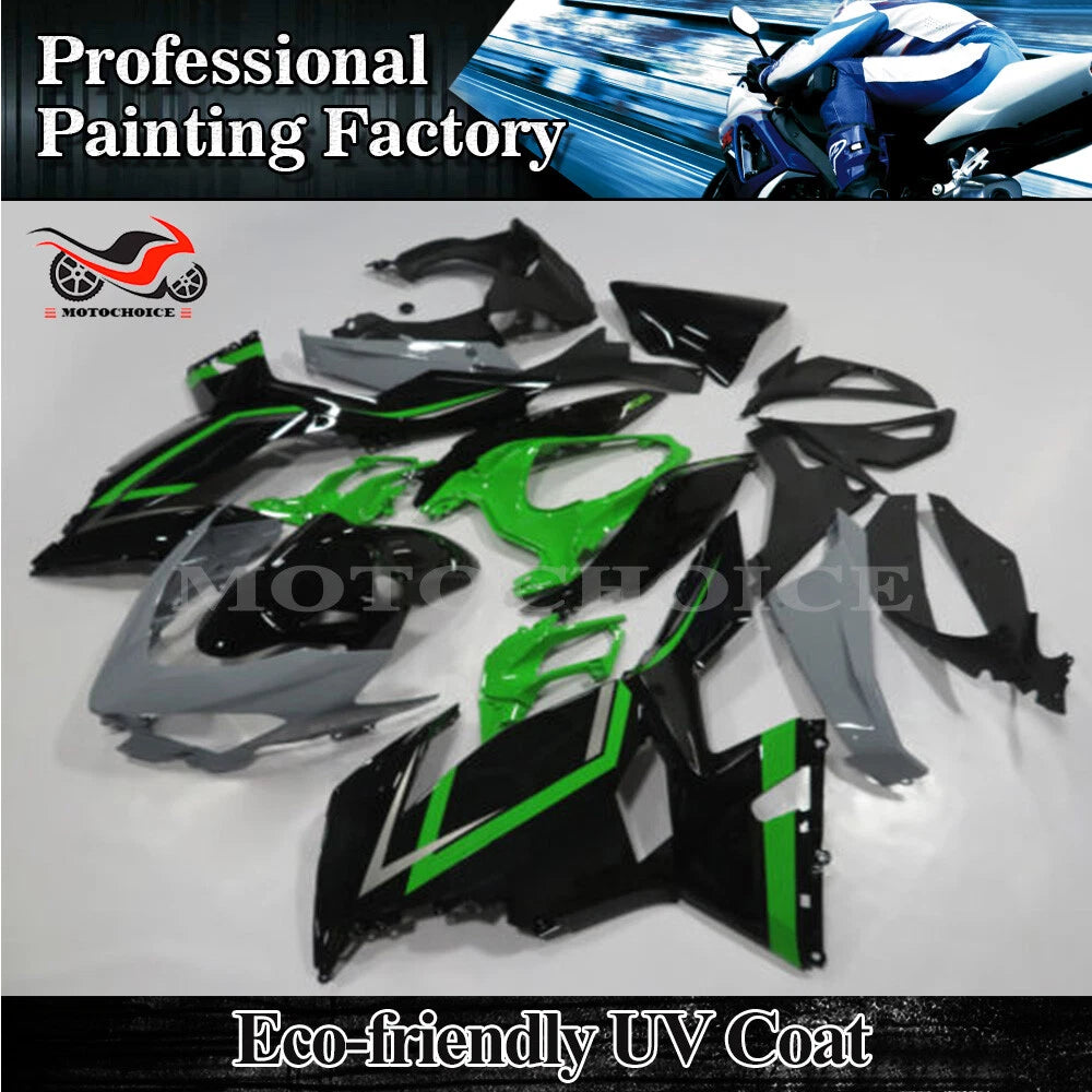 Fairing Kit for Kawasaki Ninja 400 (2018–2023) EX400 Nardo Gray Green