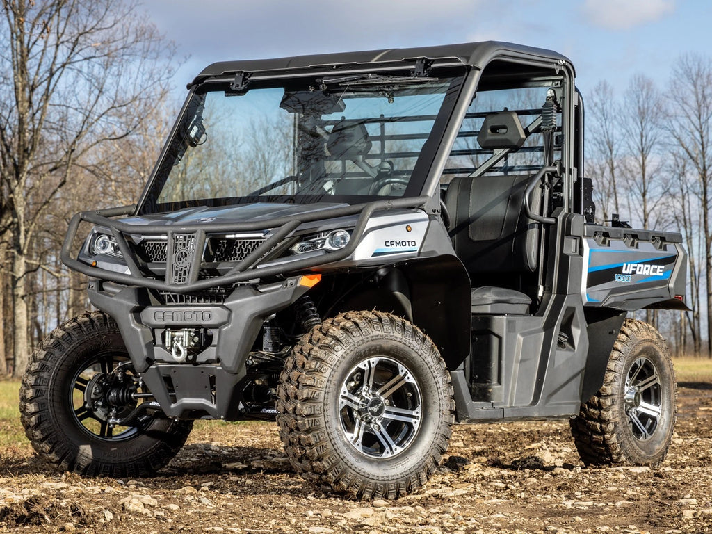 Maxdrive Power Flip Glass Windshield with Wiper for CFMoto UForce (2018–2023)