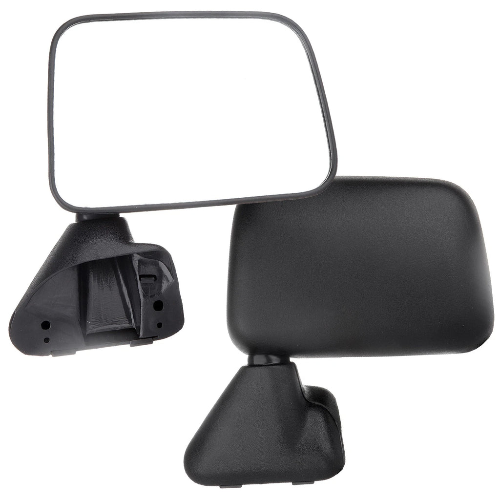 Mirror Set for Toyota Pickup (1989–1995) Manual Folding Textured Black