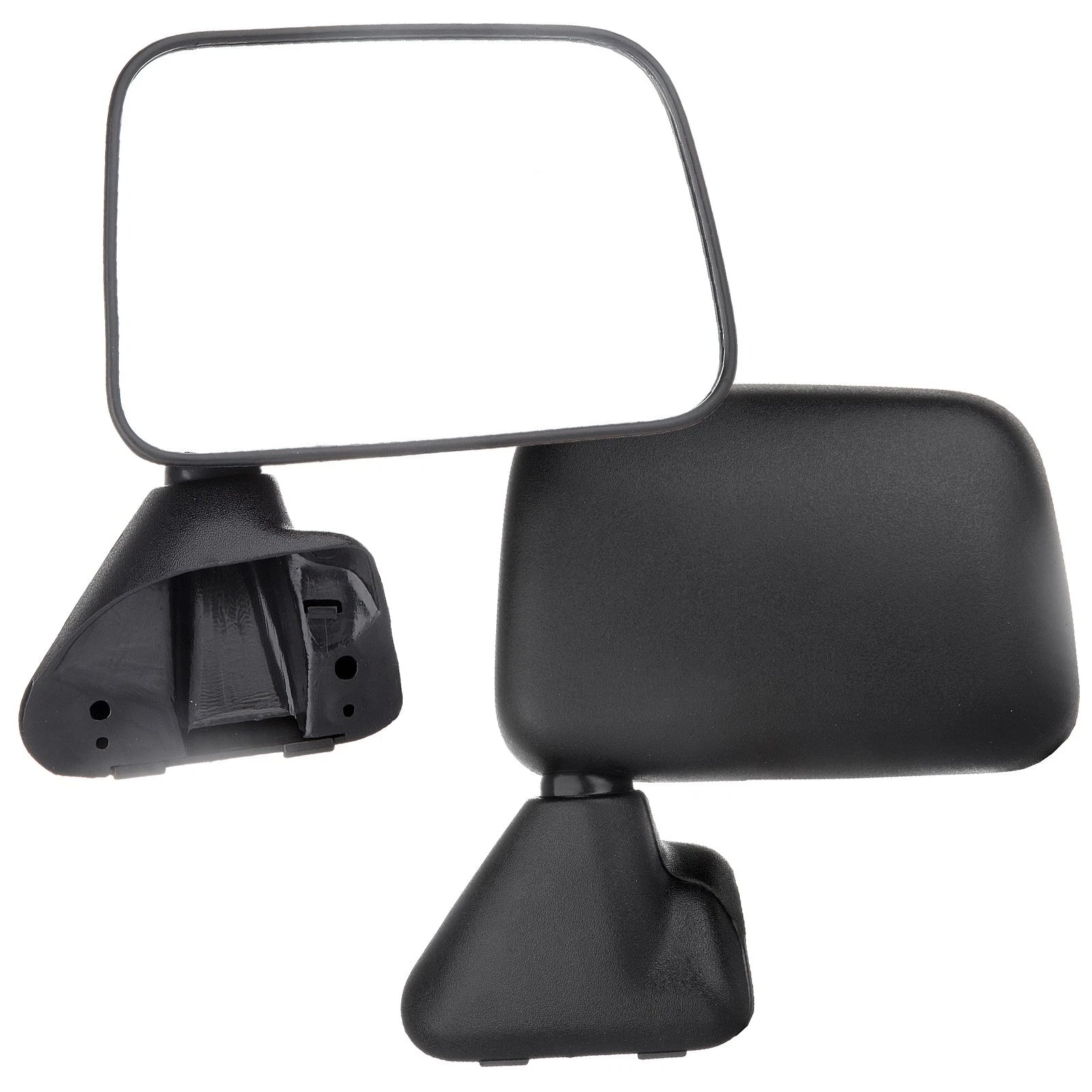 Mirror Set for Toyota Pickup (1989–1995) Manual Folding Textured Black