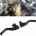 3 Finger Handle Grips Brake Clutch Levers Set for Harley Sportster (2010-2023)