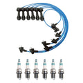 NGK 5mm Wire Set & Denso Iridium Spark Plug Kit for Lexus SC300 (1992–2000)