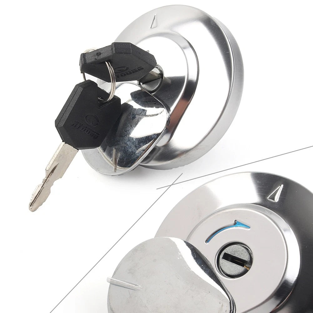 Fuel Gas Tank Cap Cover with Keys for Honda VF700C VF750C CMX250C VT1000C VT500C (1983–1989)