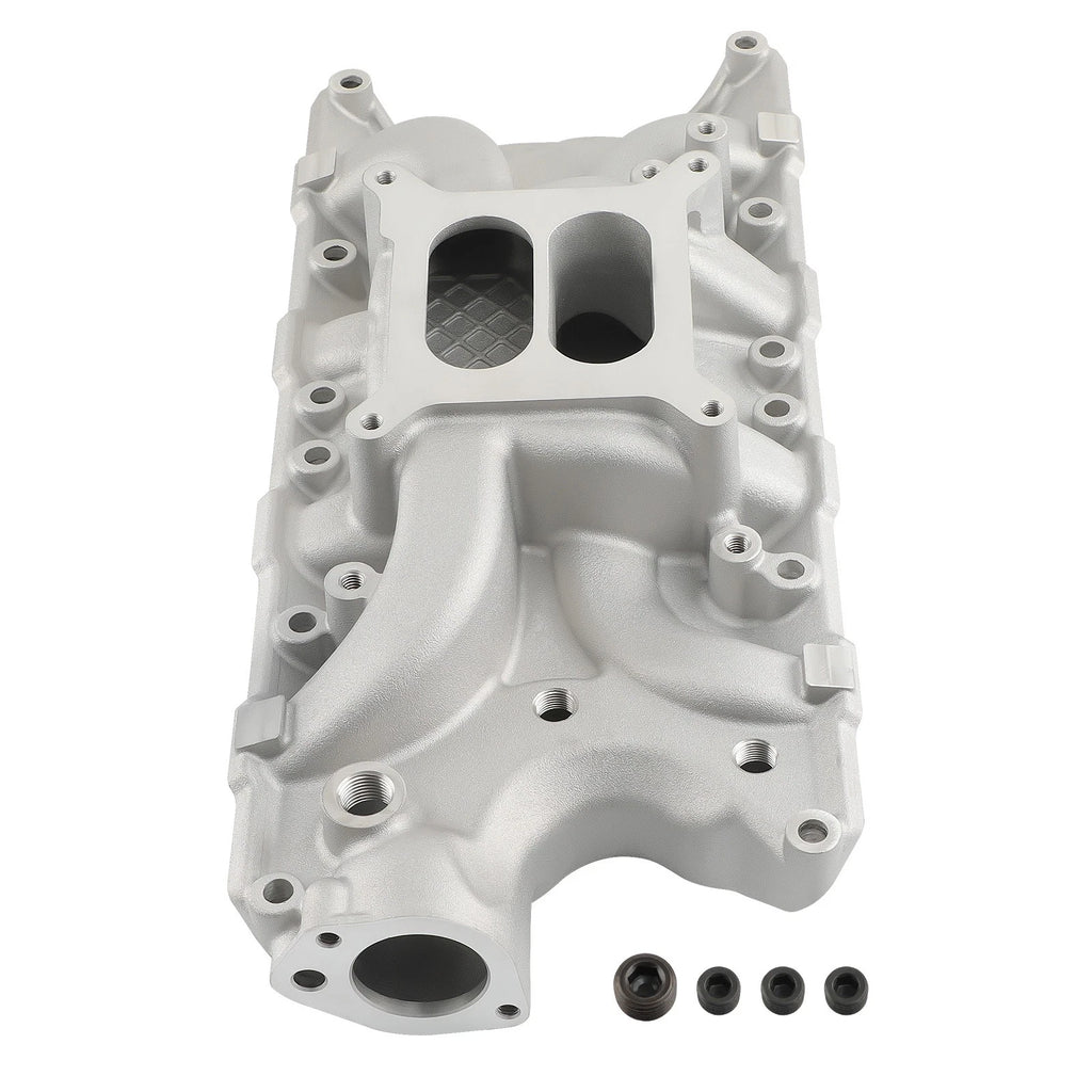 Dual Plane Aluminum Intake Manifold for Small Block Ford SBF V8 (1962–1995)