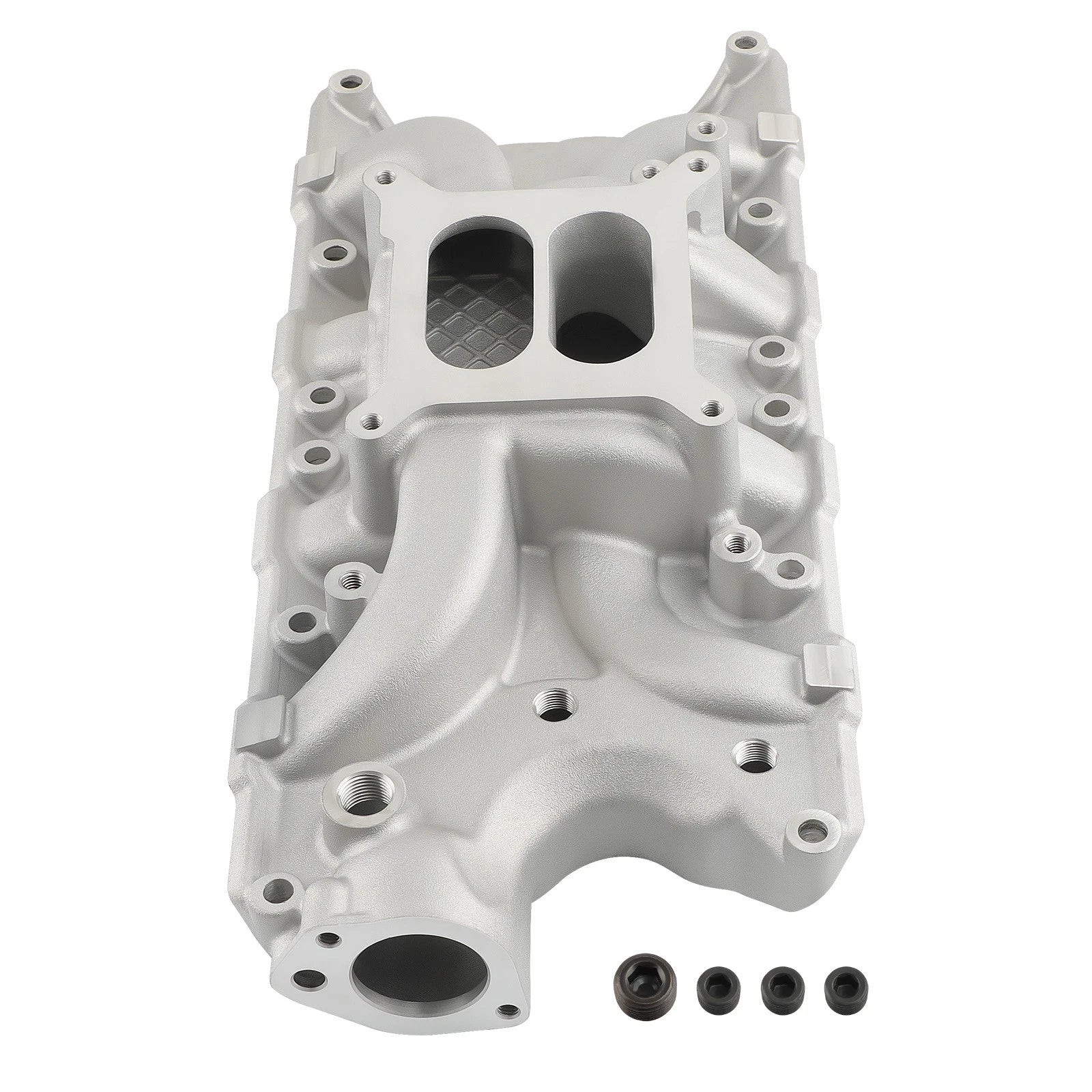 Dual Plane Aluminum Intake Manifold for Small Block Ford SBF V8 (1962–1995)