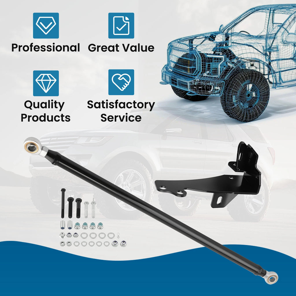 Adjustable Track Bar Rod 0"- 4" Lift For Dodge Ram 1994-2002 2500 3500 4X4 4WD
