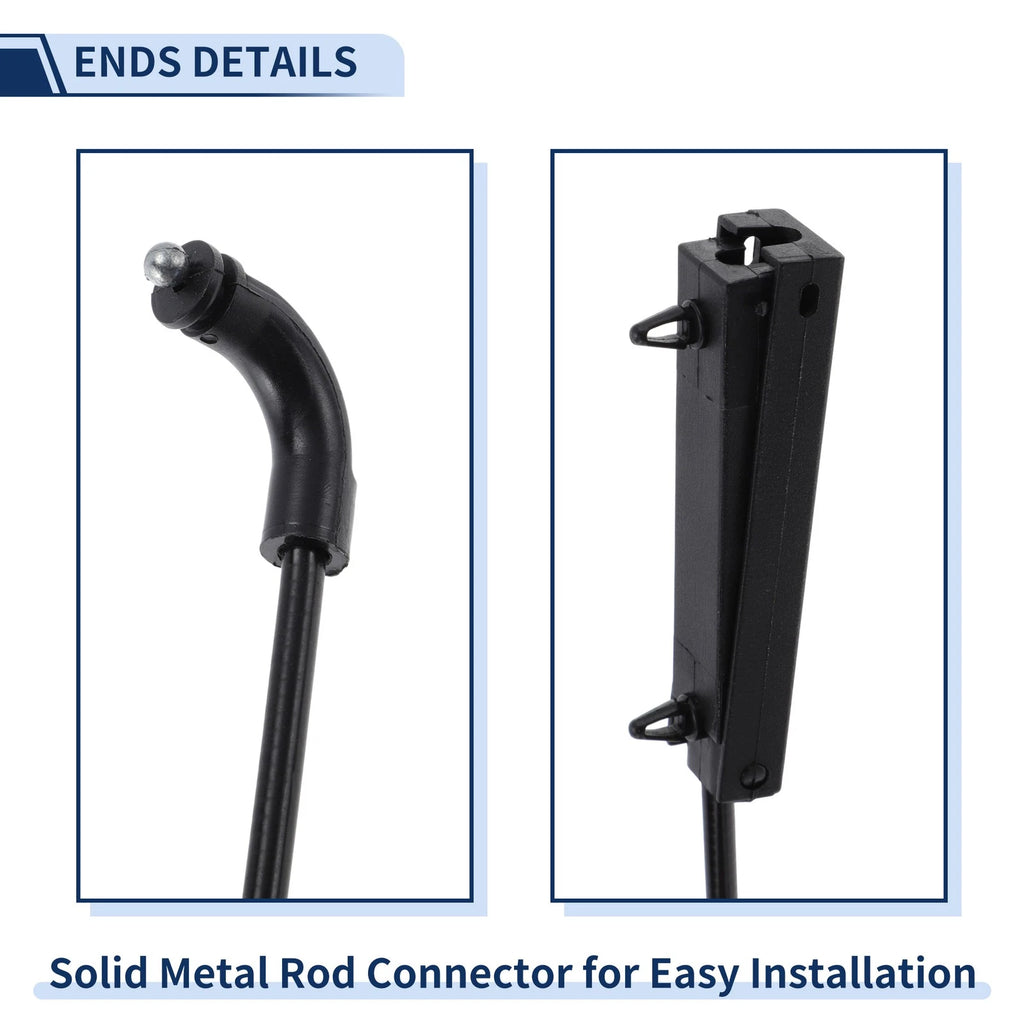 Hood Latch Release Cable for BMW 1 Series E82 E87 (2002–2007) No. 51237060551