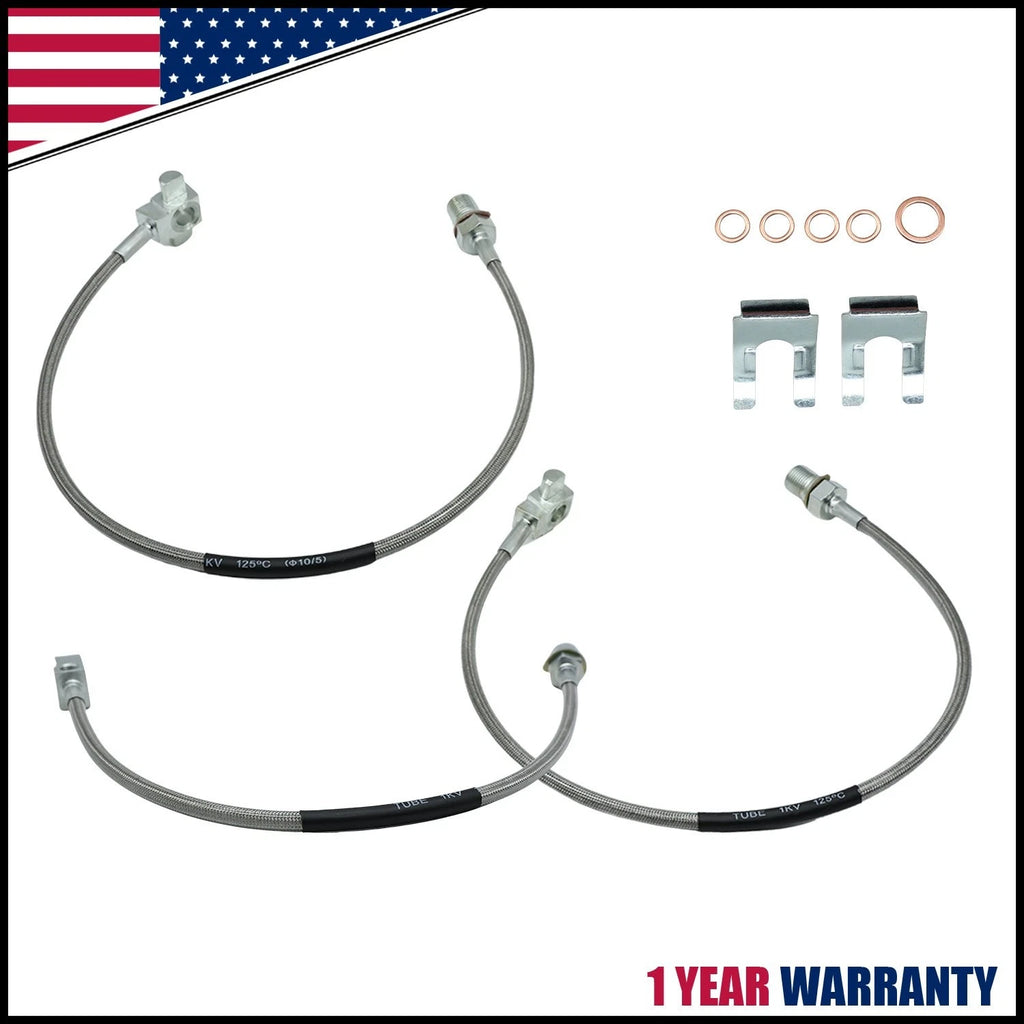 Stainless Steel Brake Lines for Chevy C/K 10 15 20 K5 Blazer (1971–1987)