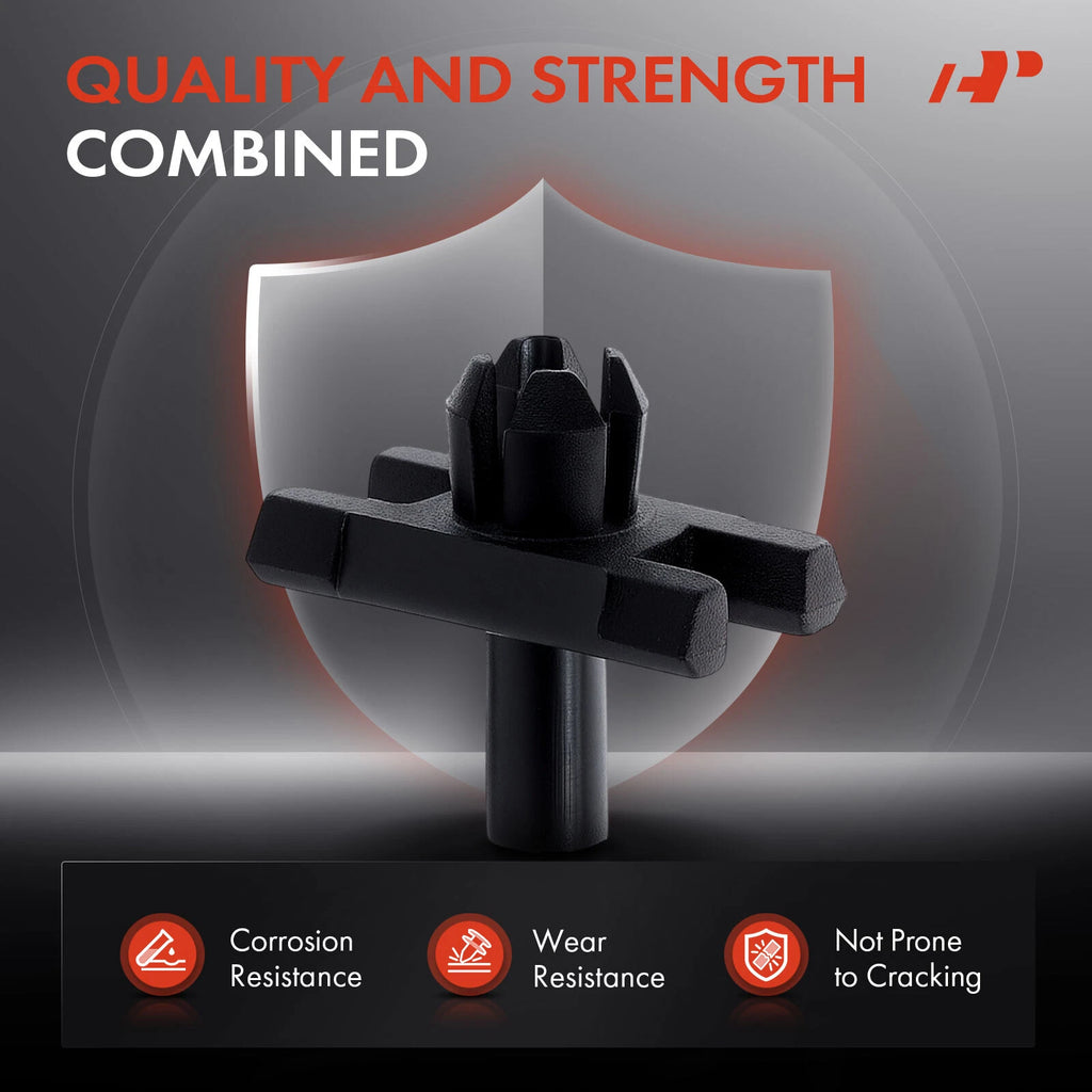 50x Nylon Body Side Moulding Retainer Clips for BMW