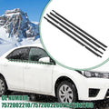 Set of 1 Window Weatherstrip Trim Seal Belt for Toyota (No. 7572002210/7572002260)