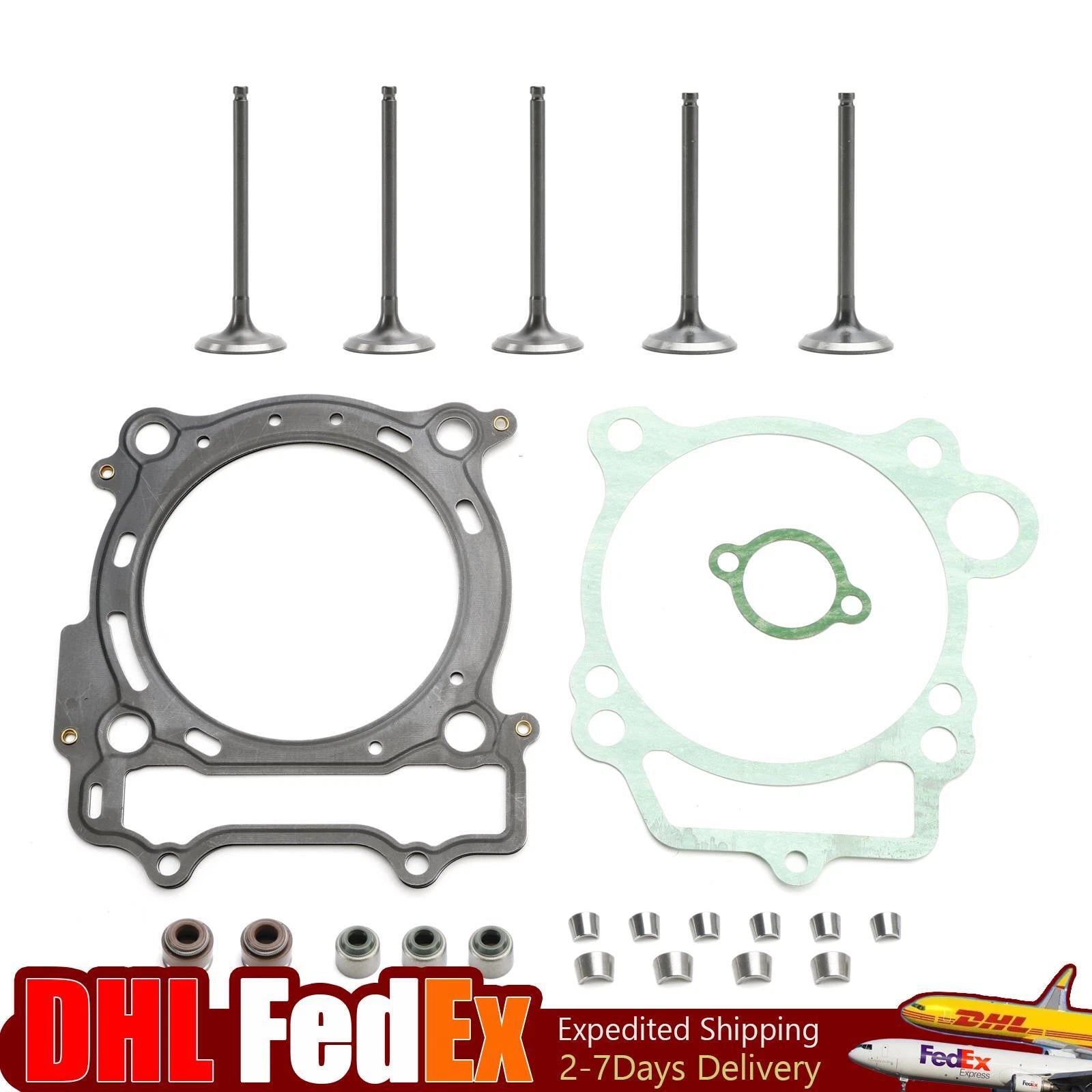 Cylinder Head Valves Gaskets Kit for Yamaha WR450F (2007–2015) YZ450F (2006–2009)