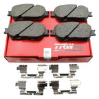 TRW Pro Front Ceramic Brake Pads with Clips for Lexus GS300 IS250 (1998–2019)