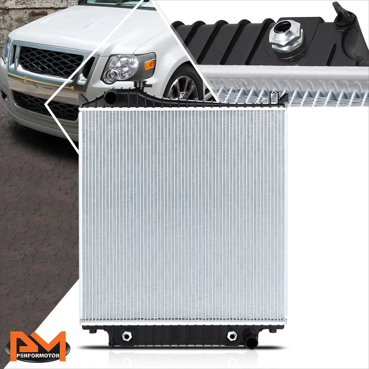 Full Aluminum Radiator for Ford Explorer Sport Trac (2007–2010) DPI-2952