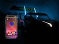 Set of 2 RGB LED Whip Lights for SuperATV (2015–2023)