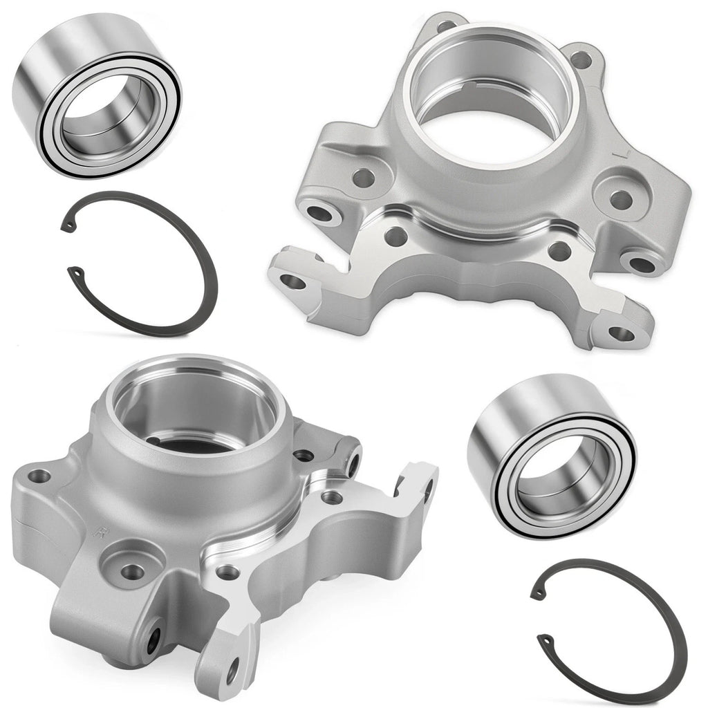 Left + Right Wheel Bearing Carrier w/Bearings for Polaris RZR XP Turbo (2017–2021)