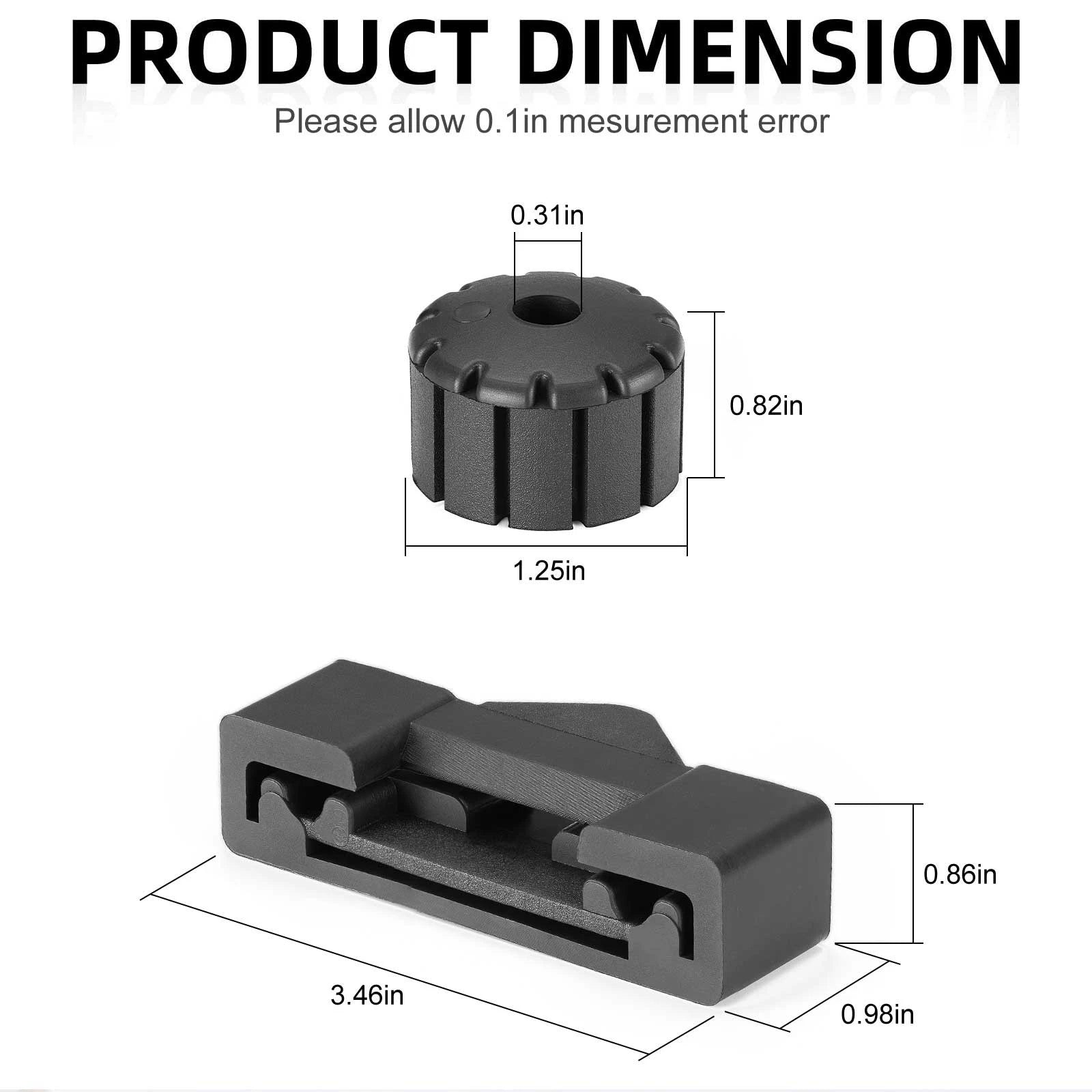 Fuel Tank Rubber Holder Kit for Honda CB350 K Super Sport (1968–1973)