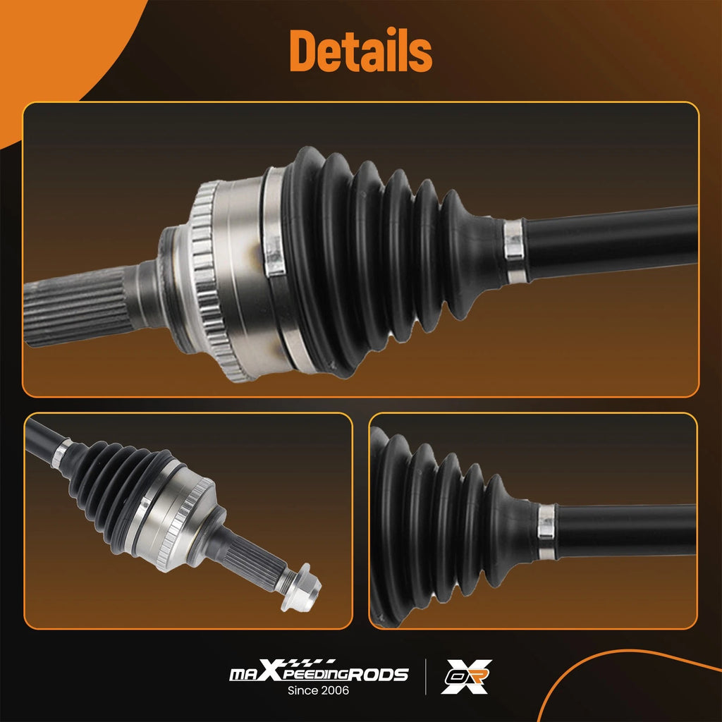 Front CV Axle Shaft Pair for Ford Escape, Mercury Mariner, Mazda Tribute (2001–2012)