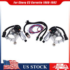 Electric Headlight Motor Conversion Kit for Corvette C3 (1968-1982)
