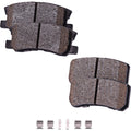 Set of 4 Brake Pads for Jeep Patriot, Compass, Dodge Avenger, Chrysler 200