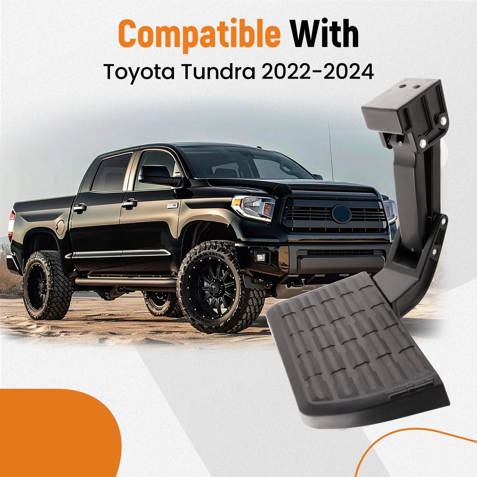 Left Bed Step Assembly for Toyota Tundra (2022–2025) PT392-34231